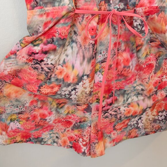 Athleta Women's Marlow Floral Bloom Romper NWT (Size Medium) Spring Athleisure - Picture 5 of 13
